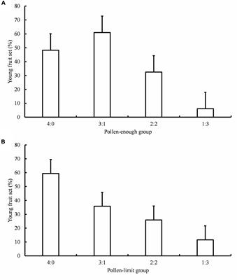 The influence of self-pollen deposition on female reproductive success in a self-incompatible plant, Akebia quinata